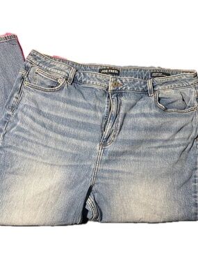 Joe Fresh Light Blue High-Rise Women's Jeans - Washed Denim